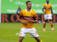 Jermaine Hylton in Motherwell colours.