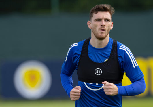 Scotland captain Andy Robertson.