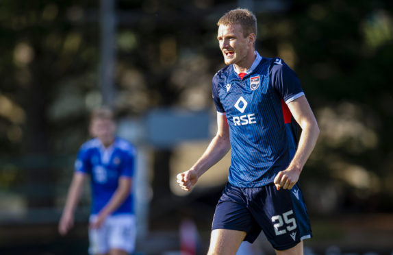 Ross County defender Coll Donaldson.