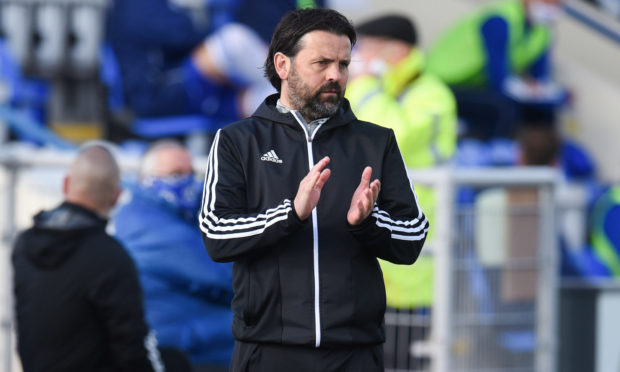 Cove Rangers manager Paul Hartley.