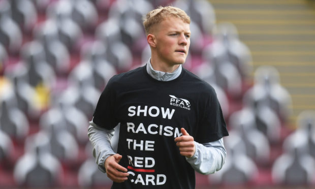 Ross County defender Tom Grivosti.