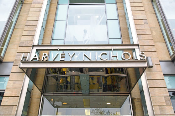The throws are for sale in Harvey Nichols in Edinburgh and London.