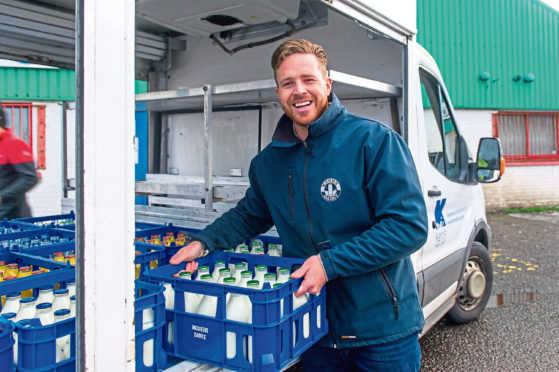 Kelvin Kerr’s Dundee-based family dairy was attracting around 300 new delivery customers a week at the height of the pandemic.