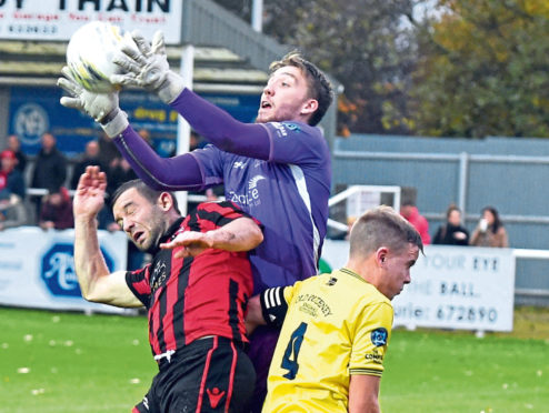 Keeper Sean McCarthy.
Picture by Jim Irvine  2-11-19