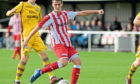 Dan Park playing for Formartine.