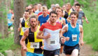 Robbie Simpson leading the charge at Bennachie in 2018.