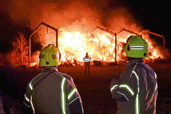 Electrical faults caused more than half of all farm fires in Scotland in 2019.