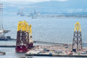 Oil rigs parked up in the Cromarty Firth.
Picture by Sandy McCook.