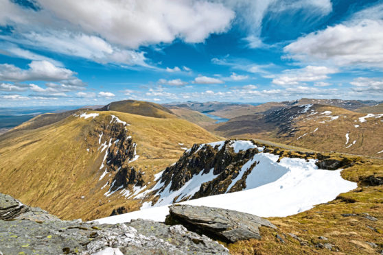 Beinn Achaladair in the Highlands.