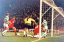 Eoin Jess secures Aberdeen's last Hampden win over Celtic in 1992.