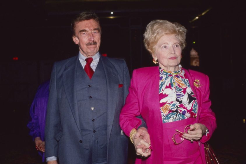 Fred Trump and Mary Anne Trump.