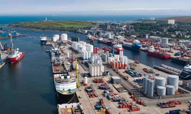 Aberdeen harbour