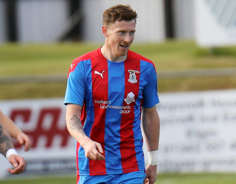 Shane Sutherland is one of eight Caley Thistle absentees.
