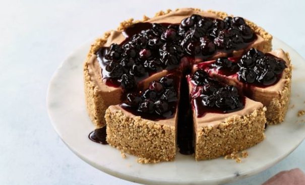 Banana ice cream cheesecake.