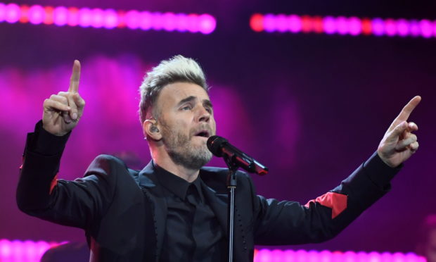 Gary Barlow live at the AECC in 2018