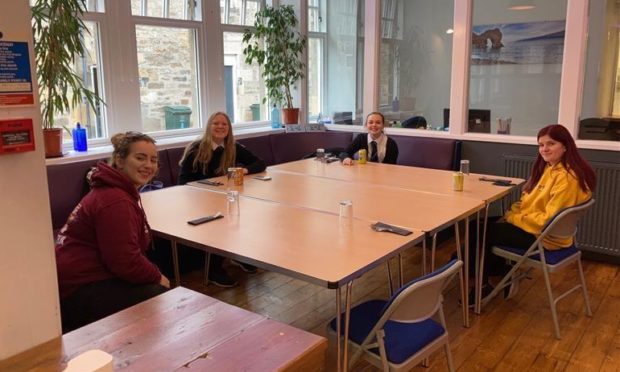 Elgin Youth Development Group was able to reopen for one of their services in the Youth Cafe after being closed due to the pandemic.