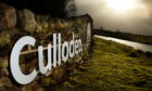The entrance to Culloden Battlefield and visitor centre.