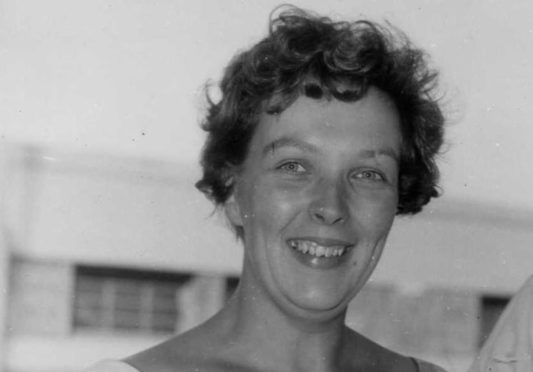 Obituary. Ann Proctor in 1964, on a boat on the way to Africa. Provided by Ann Proctor's family.