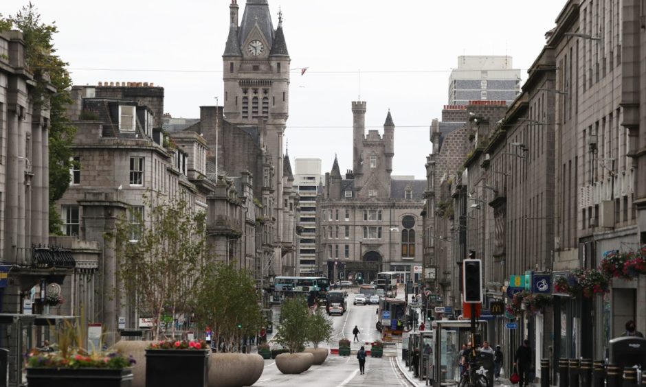 Aberdeen and Aberdeenshire will remain in level two.
