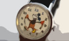 A Mickey Mouse watch.