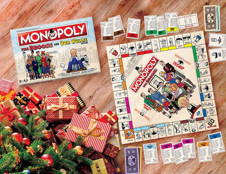 The Broons & Oor Wullie Monopoly Board Game