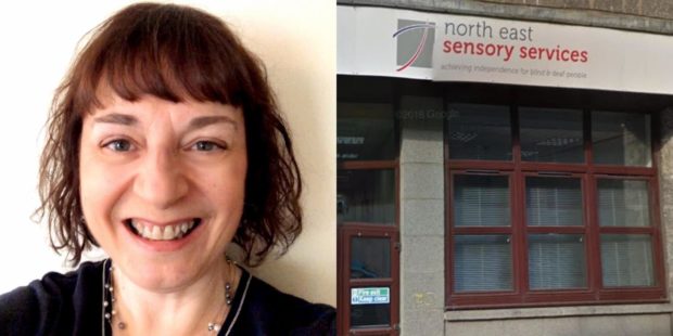 Caroline Rutherford fundraising manager for North East Sensory Services