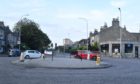St Machar roundabout, King Street. Picture by Chris Sumner.