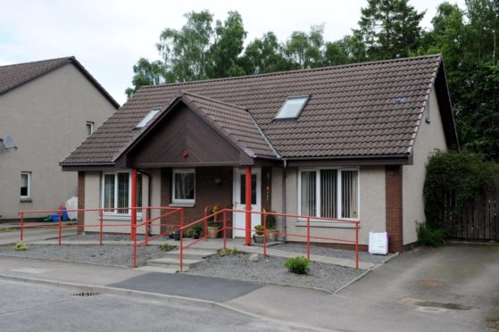 Highfield Respite Unit, Highfield Avenue, Banchory. Picture by Kenny Elrick