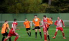 Formartine against Rothes on Saturday was the first Highland level match to be live streamed. 
Picture by Darrell Benns