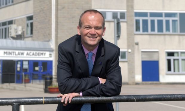 Laurence Findlay, head of education for Aberdeenshire Council. Picture by Kath Flannery.