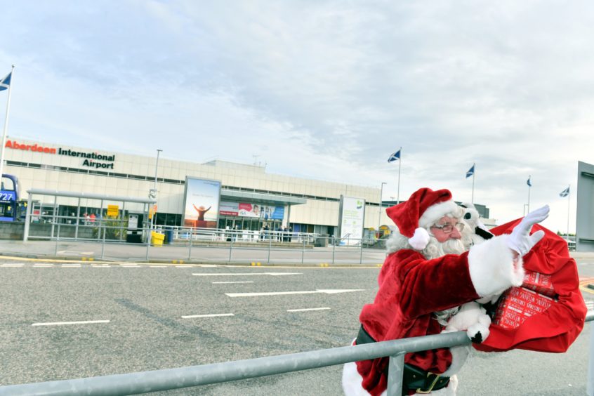 Santa Claus will be taking up residency at his workshop in Bon Accord Centre. Picture by Kami Thomson.