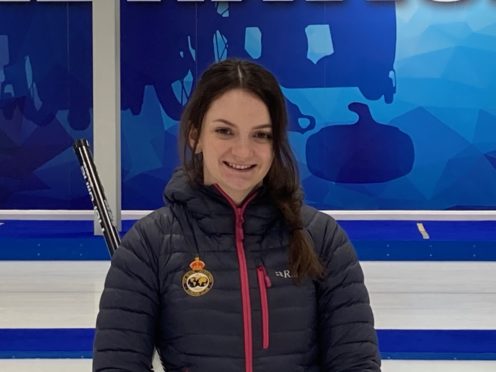 Aberdeen curler Rebecca Morrison.