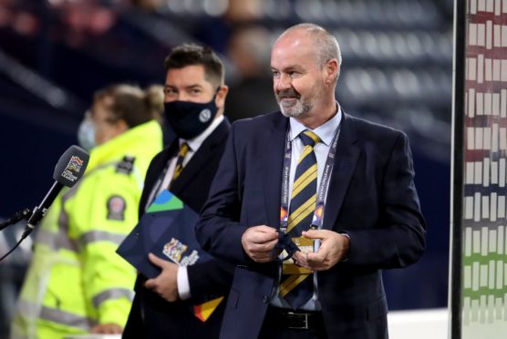 Scotland manager Steve Clarke.