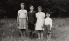 William MacKenzie is pictured far right with his siblings, John, Peter and Barbara.