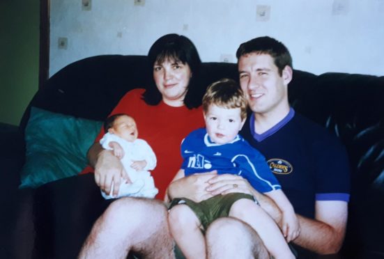 Alistair Wilson was murdered on his doorstep nearly 20 years ago, leaving his wife Veronica to raise their two sons as a single mum. Image: Family handout