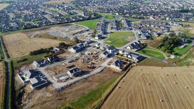 Another 130 homes approved at the Kirkton Heights housing development in Fraserburgh.