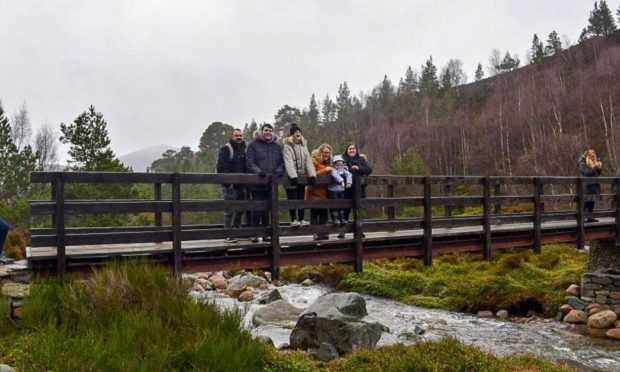 Utsi bridge at Cairngorms