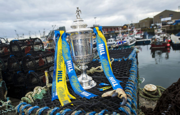 The Scottish Cup trophy