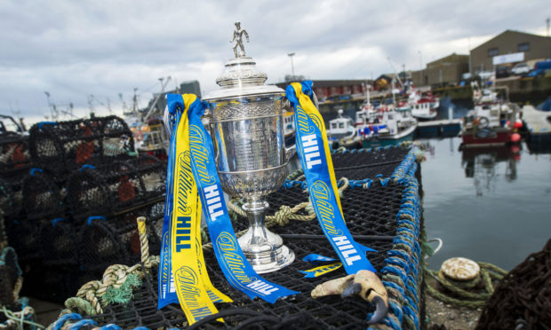 The Scottish Cup trophy