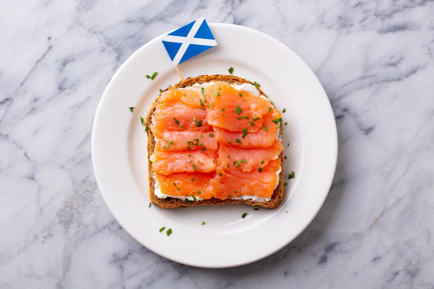 Scottish salmon