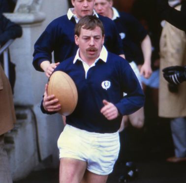 Roy Laidlaw loved hearing the roar of the crowd at Murrayfield. Photo by Colorsport/Shutterstock (7430179ad)