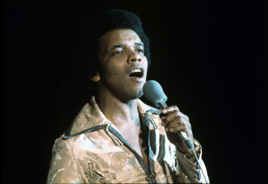 Johnny Nash in 1975.
Photo by Shutterstock