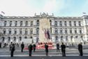 Mandatory Credit: Photo by Guy Bell/Shutterstock;
A service of respect at the Cenotaph on Remembrance day, Cenotaph, Whitehall, London, UK - 11 Nov 2020