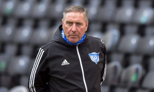 Peterhead manager Jim McInally.