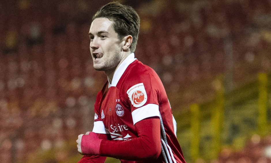 Aberdeen midfielder Scott Wright.