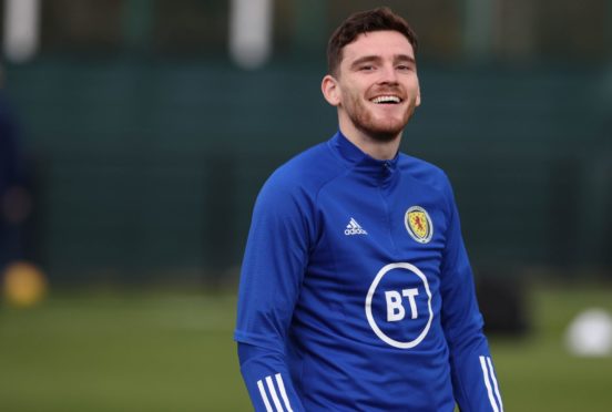 Scotland captain Andy Robertson.