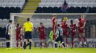 St Mirren's Ilkay Durmus scores to make it 1-0.