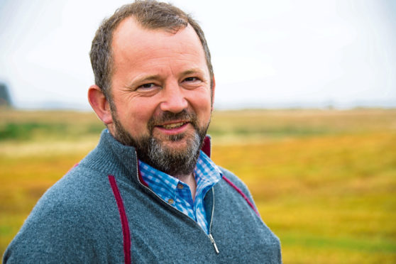 Andrew Booth from Savock Farm, Ellon.