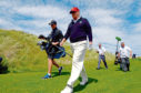 Donald Trump pictured at Trump International Golf Links in Balmedie.