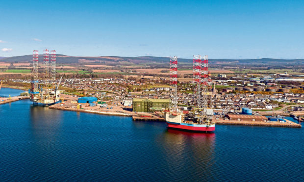 Port of Cromarty Firth.